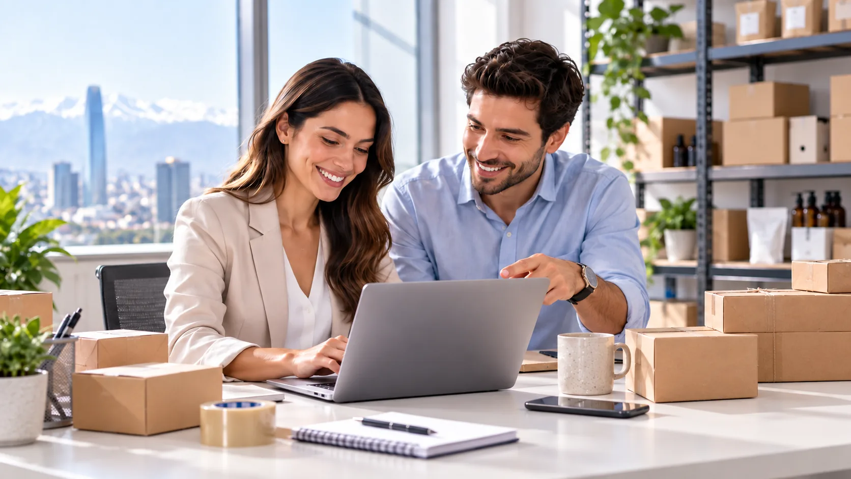 Bodega Tributaria para comercializadoras | Oficina Virtual Business Emprendedores gestionando una bodega tributaria para comercialización de productos en Santiago