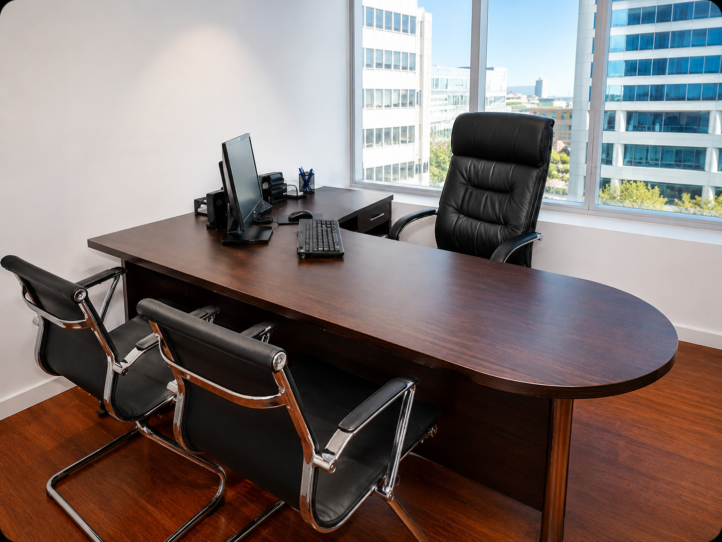 Oficina privada de la sucursal Virtual Business Providencia